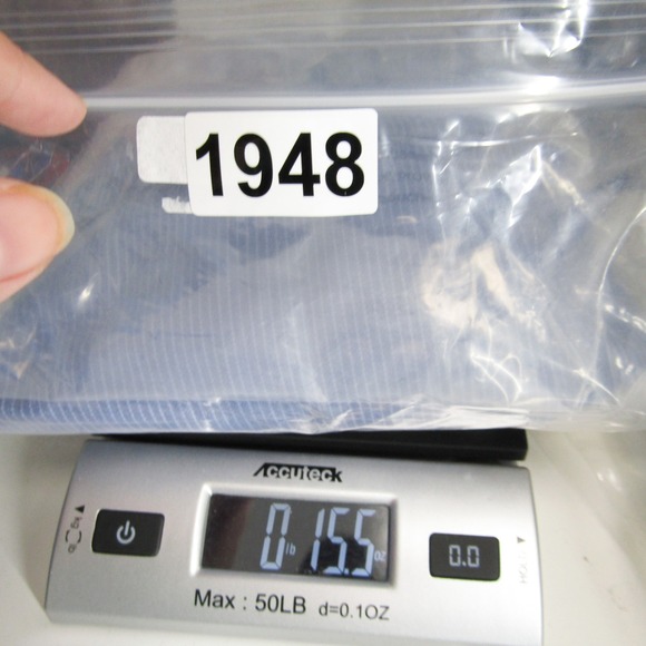 WAH Maker Shirt Men's XL Vintage USA Made Blue Pinstripe Band Collar Pullover - Picture 10 of 10